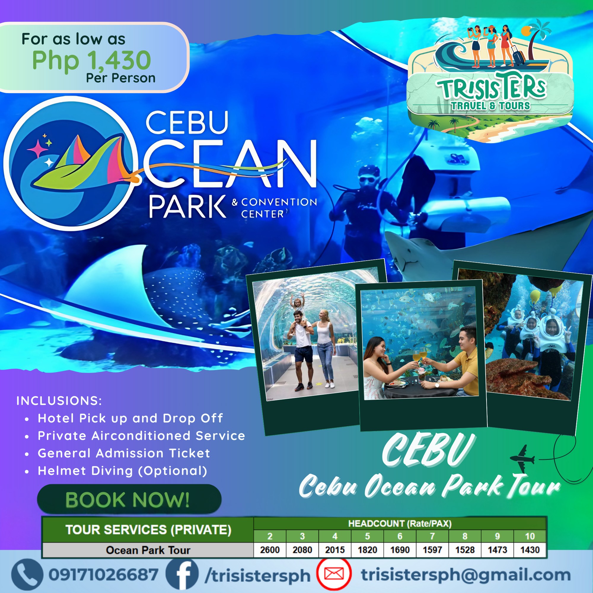Cebu Ocean Park Tour
